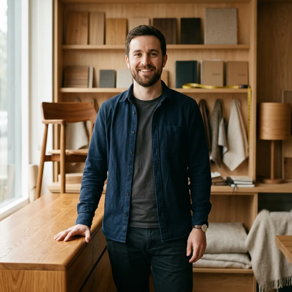 Yerlan Tulegenov, furniture and materials consultant